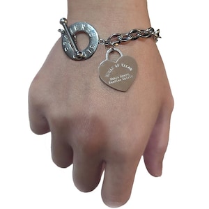 Ordspråksboken 31 armband för kvinnor, ädelhjärta krigare ande hjärtberlock, 316L rostfritt stål kedja och vippa, kristna gåvor för kvinnor