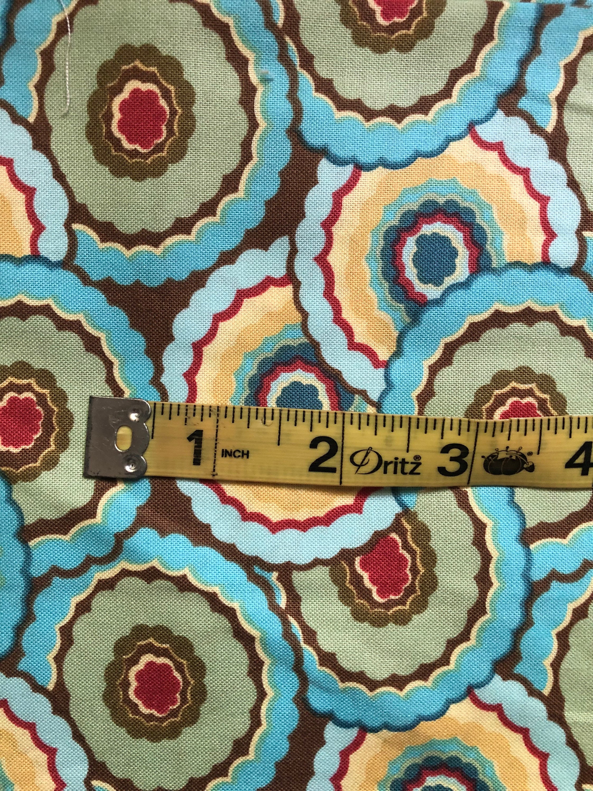 Michael Miller 100 Cotton Fabric 26 w. x 27 l. Etsy