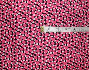 Michael Miller Fabric by the Yard - "Pink Bubbles"