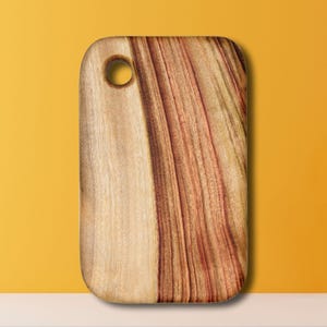 Byron Bay Small (280x150x25mm) Camphor Laurel Wooden Chopping, Australian Made, Cheese Board, Eco Friendly Christmas gift for family