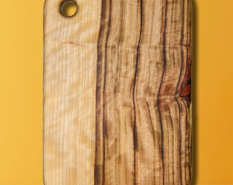 Byron Bay Large (410x300x25mm) Camphor Laurel Wooden Chopping Board Wedding Gift Serving Board Australian made personalised Cutting Board
