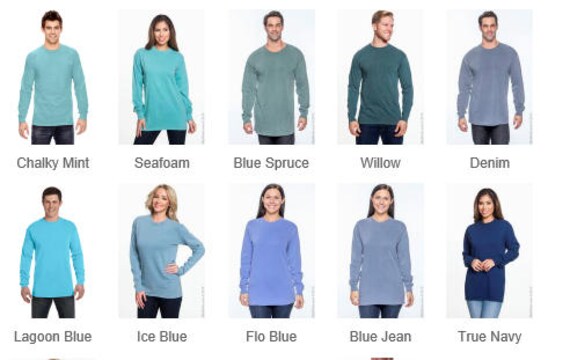 Autumn Love I Love Fall Long Sleeve Comfort Colors T Shirt Etsy