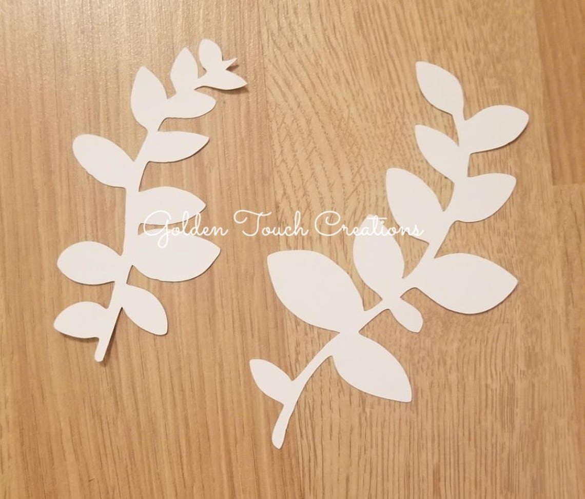 Template L12 PDF Paper Leaf Digital DIY Etsy Template L12 PDF Paper Leaf Digital DIY Etsy