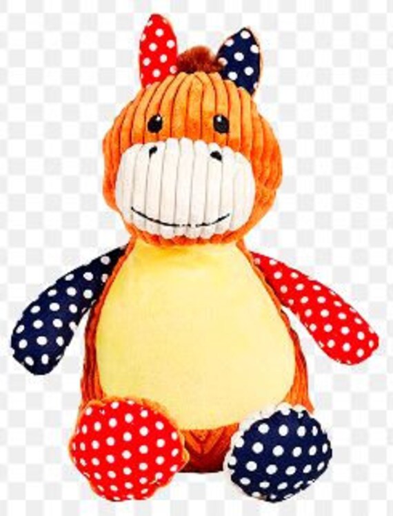 personalised horse teddy