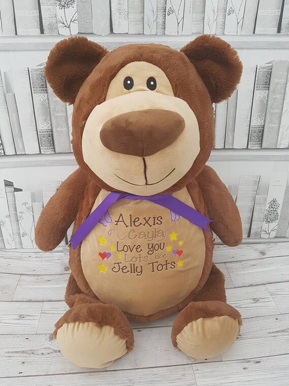 giant brown teddy bear