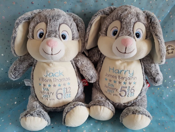 cubbies personalised teddy