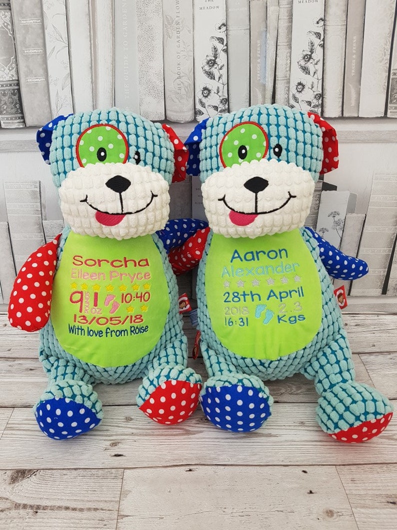 personalised teddy bears for newborns