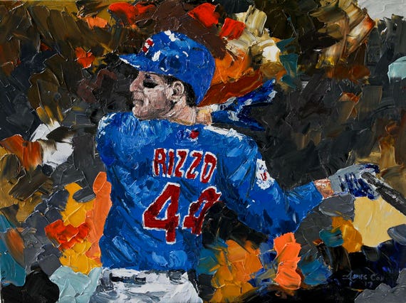 Anthony Rizzo Oil Painting Print 