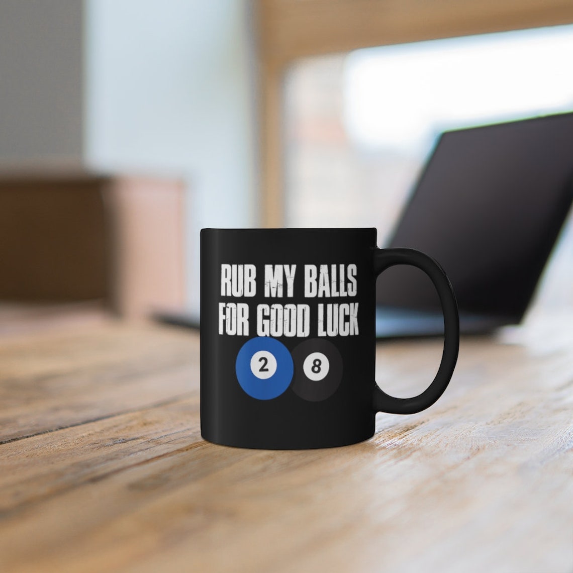 Rub My Balls For Good Luck Funny Adult Humor Mug Mature Etsy