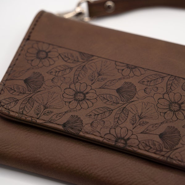 Botanical Bloom: Trendy Women's Wallet with Nature-Inspired Design & Spacious Compartments - Elevate Your Everyday Style!