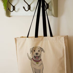 Labrador shopping bag Tote bag for Dog lovers image 2