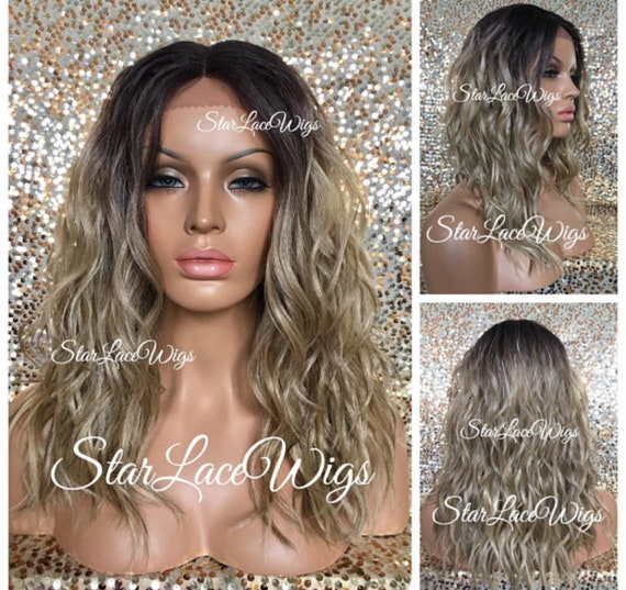 Lace Front Wig Sandy Blonde Ash Blonde Champagne Blonde Etsy