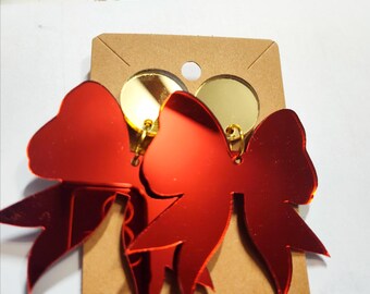 Boucles d'oreilles noeud