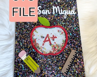 Shake 'N' Clip SVG File- Clipboard- Shaker- SVG digital download