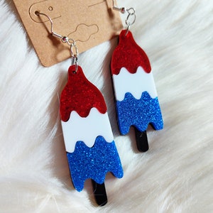 Rocket pop earrings