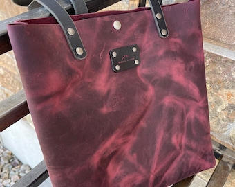 Melodie Leather Tote