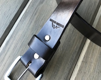 Ace Dress Belt - Chocolate