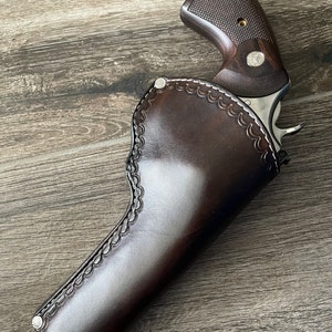 Custom holster for 6” Colt Python .357