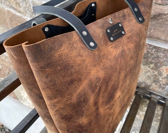 Buffalo Leather Tote