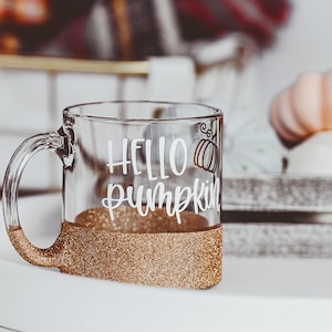 Hello Pumpkin Pumpkin Spice Mug Fall Coffee Mug Autumn Mug Halloween Mugs image 1