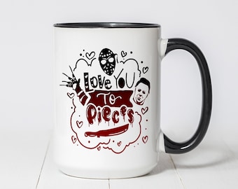 Halloween Coffee Mug | Horror Movie Coffee Mug | Fall Coffee Mug | Queen Unique Gift | Horror Movie Mug | Horror Movie Gifts | Horror Cup