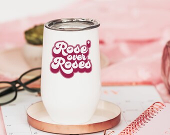 Stemless Wine Tumbler | Galentines Day Gift | Valentine's Day Gift for Her | Best Valentine's Day Gift for Her | Stemless Wine Glasses