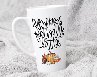 Pumpkin Spice Latte Coffee Mug | But I Love Fall Most of All Latte Mug | Fall Themed Coffee Mug | Fall Mug for Mom | Mug Gift for Her