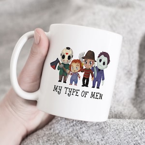 Halloween Coffee Mug, Horror Movie Coffee Mug, Fall Coffee Mug, Horror Movie Gift, Horror Mug, Horror Gifts, Horror Movie Gift, Movie Gifts