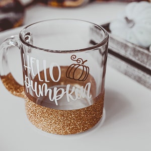 Hello Pumpkin Pumpkin Spice Mug Fall Coffee Mug Autumn Mug Halloween Mugs image 2