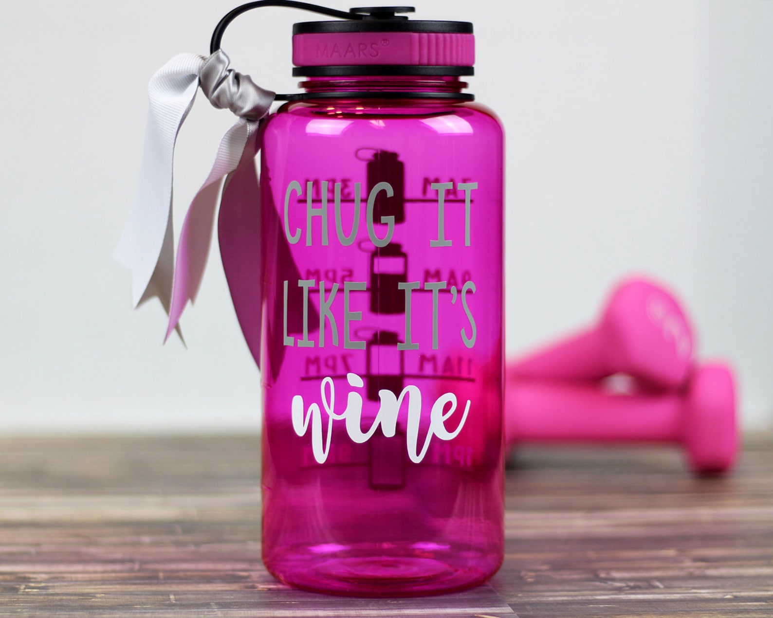 Water Bottle Chug it like it's Wine water bottle water Etsy