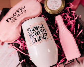 Mother's Day Self Care Gift Box | Mommy's Time Out Box | Spa Gift Set | Mother's Day Gift Basket | Care Package For Her
