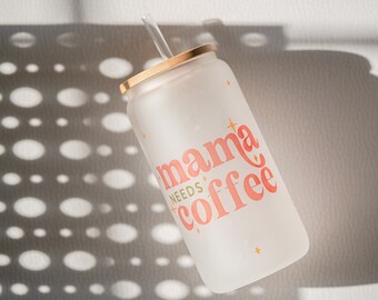 Iced Coffee Tumbler | Beer Can Glass with Lid | Iced Coffee Cup | Beer Can Glass | Coffee Tumbler | But First Coffee  | Coffee Lover Gift