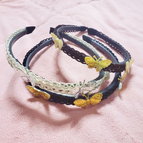 90s Butterfly Headband, Butterfly Headband, 90s Vi