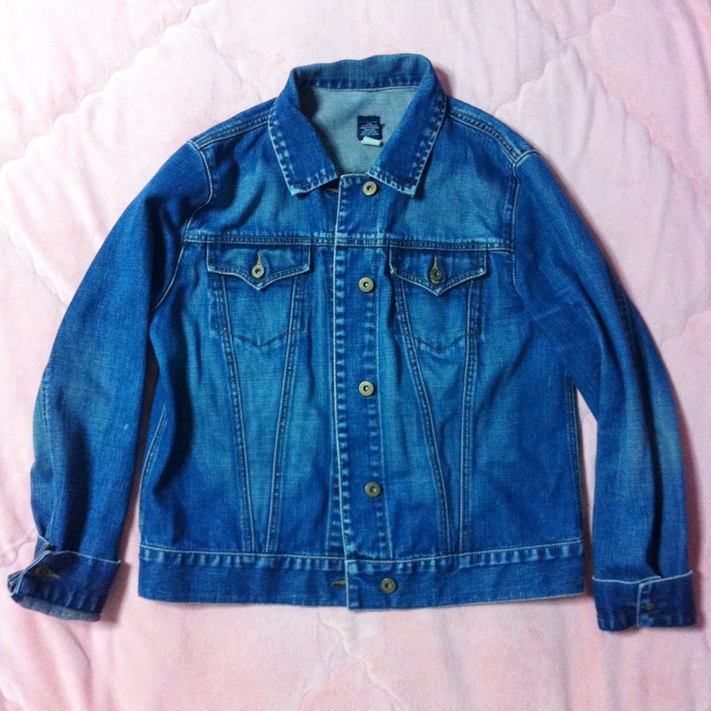 vintage gap jean jacket