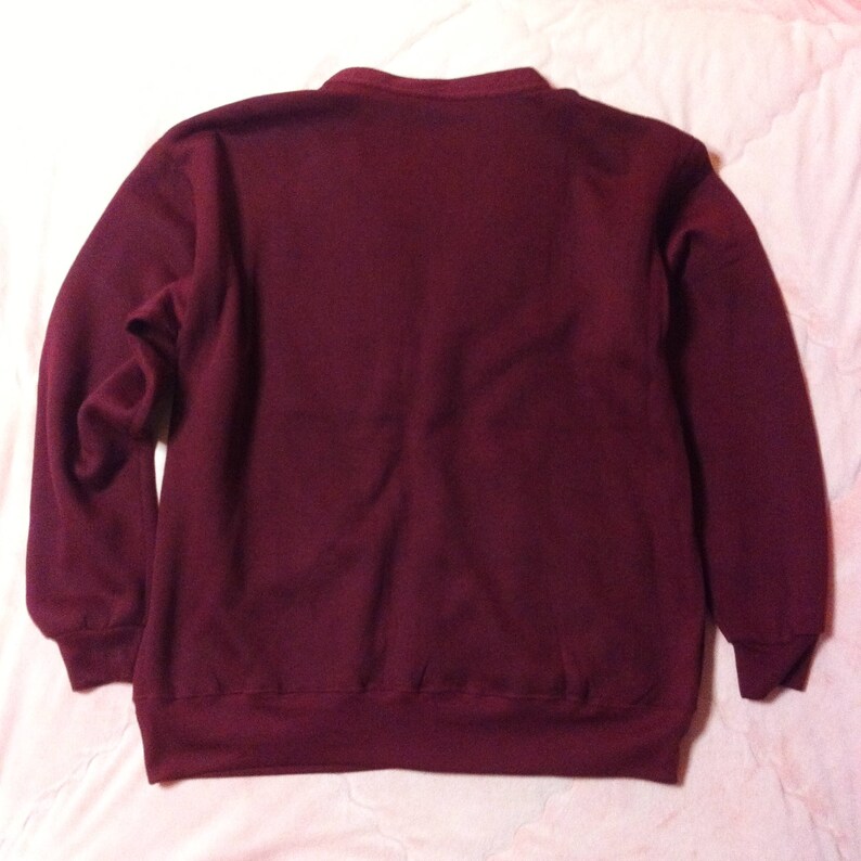 Button Up Cardigan Cardigan Sweater Vintage Maroon Cardigan 80s Vintage Burgundy Cardigan Vintage Burgundy Wine Cardigan
