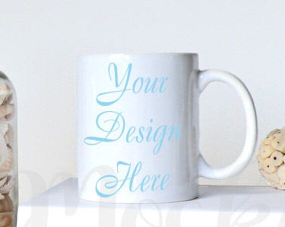 Stock Photography Blank Mug Template Coffee Mug Mockup Sea