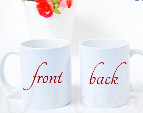 His And Hers Two Mug Mock Up 2 Mug