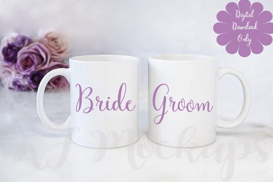 Download Two mug mockup 2 mug mock up Double Mug Mockup Digital | Etsy