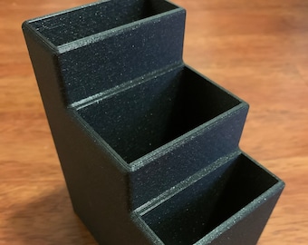 3D Printed Tool Organizer | Craft or Office Supplies Storage | Remote Control Holder | TV Controller Caddy