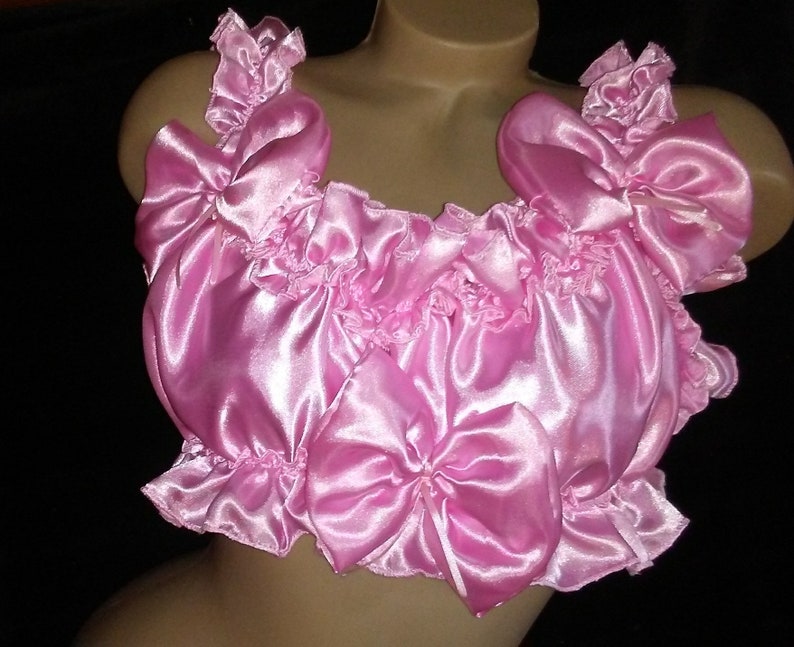 Adult Sissy Satin Dress