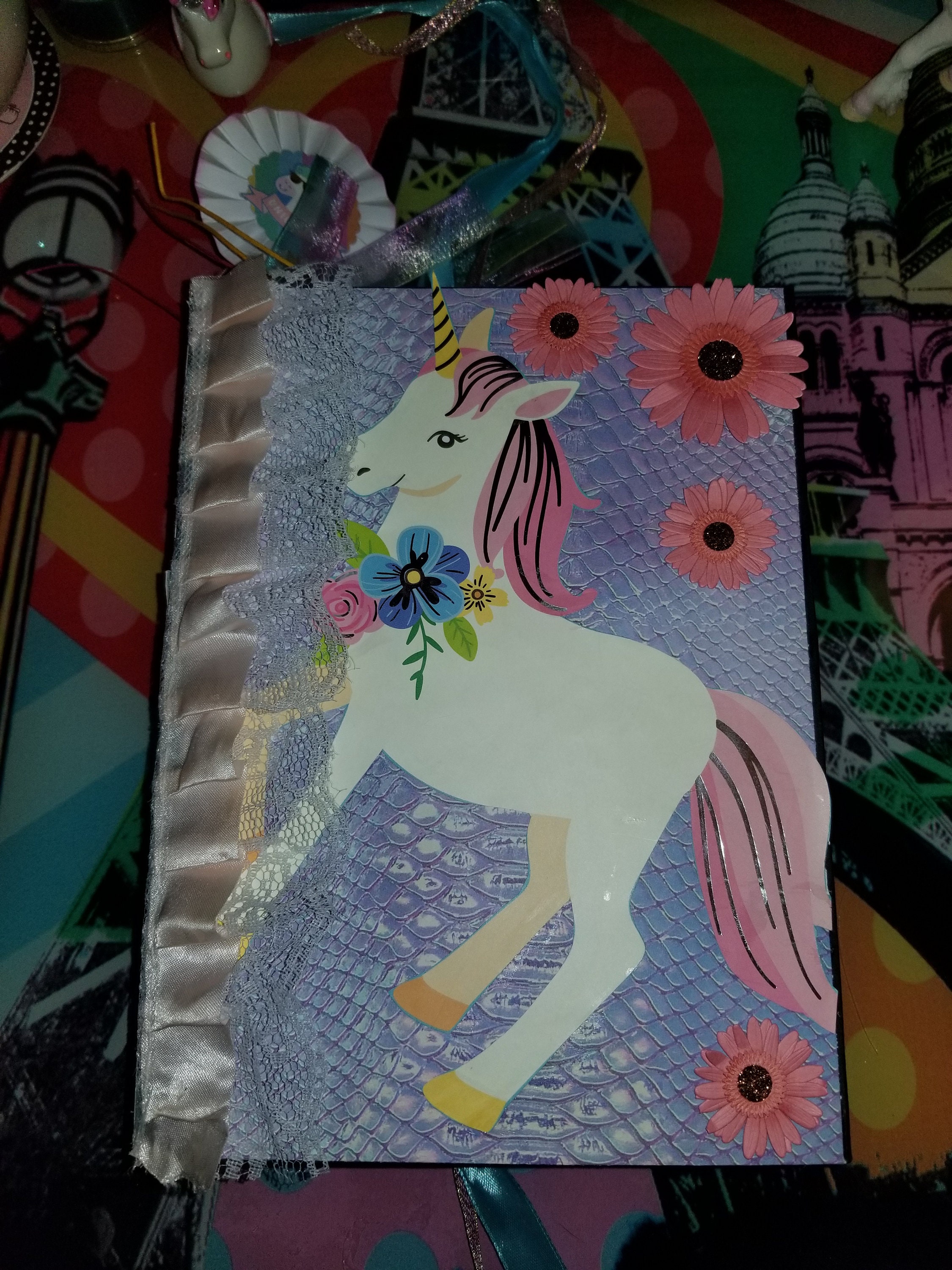 Magical Unicorn Mini Album Etsy