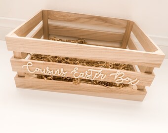 Personalised Easter Crates