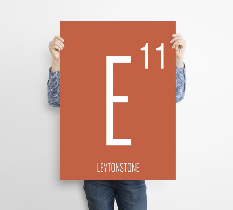 e11-leytonstone-station-poster-red-art-print-e11-postcode-etsy