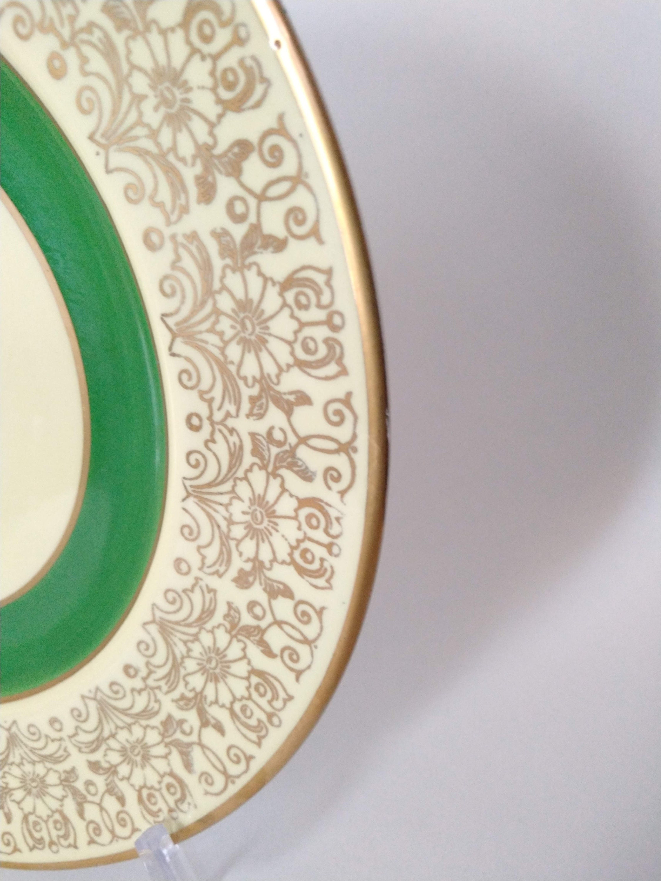 Unique Dinnerware Dinner Plate adorned with a Flower Bouquet Etsy