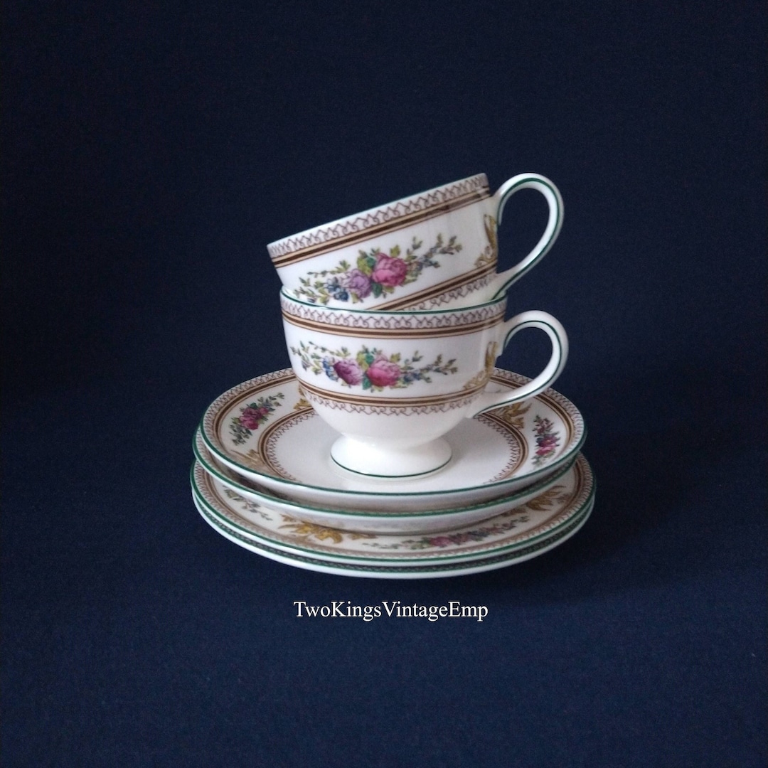 Wedgwood Bone China Tea/coffee Cup Set Incl Cup and Etsy