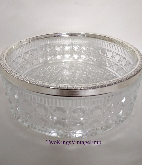 Home, Furniture & DIY Bowls Glass Footed Trifle Bowl 27 cm Salad Fruit Serving Dish Round Large