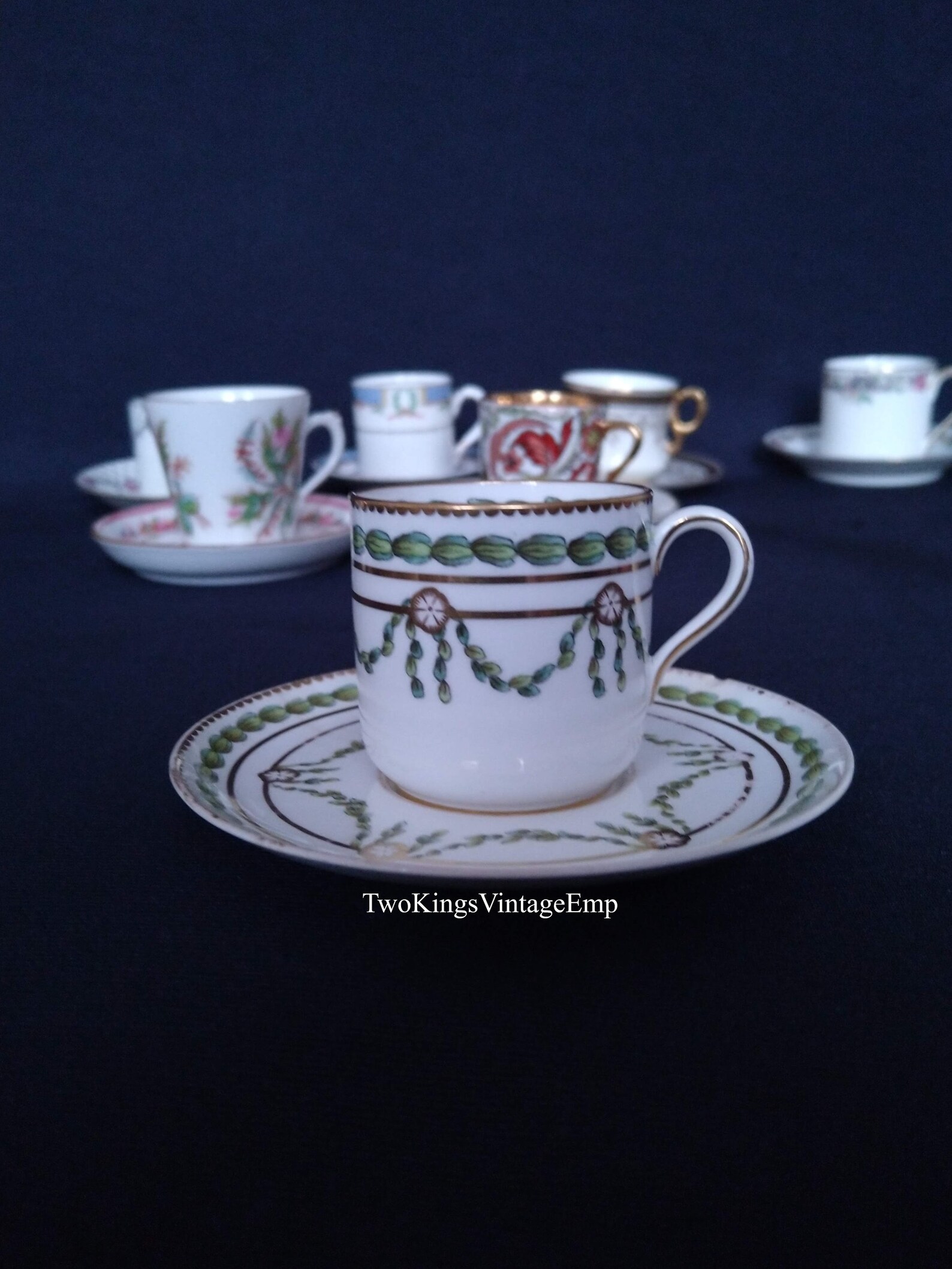 Art Deco Cups/Espresso Cup Set/Demitasse Cups/Small Coffee Etsy