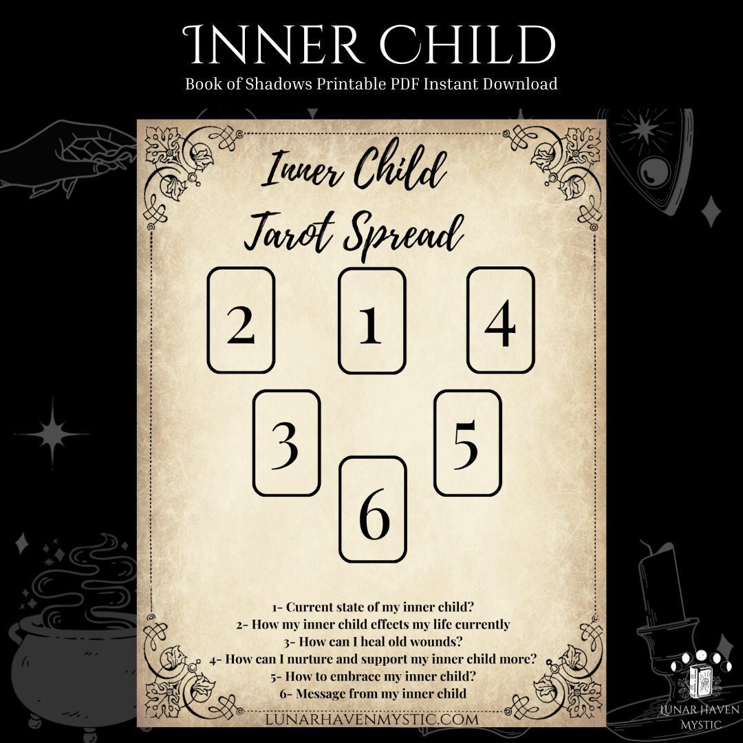 Child Tarot Book of Shadows Page Etsy