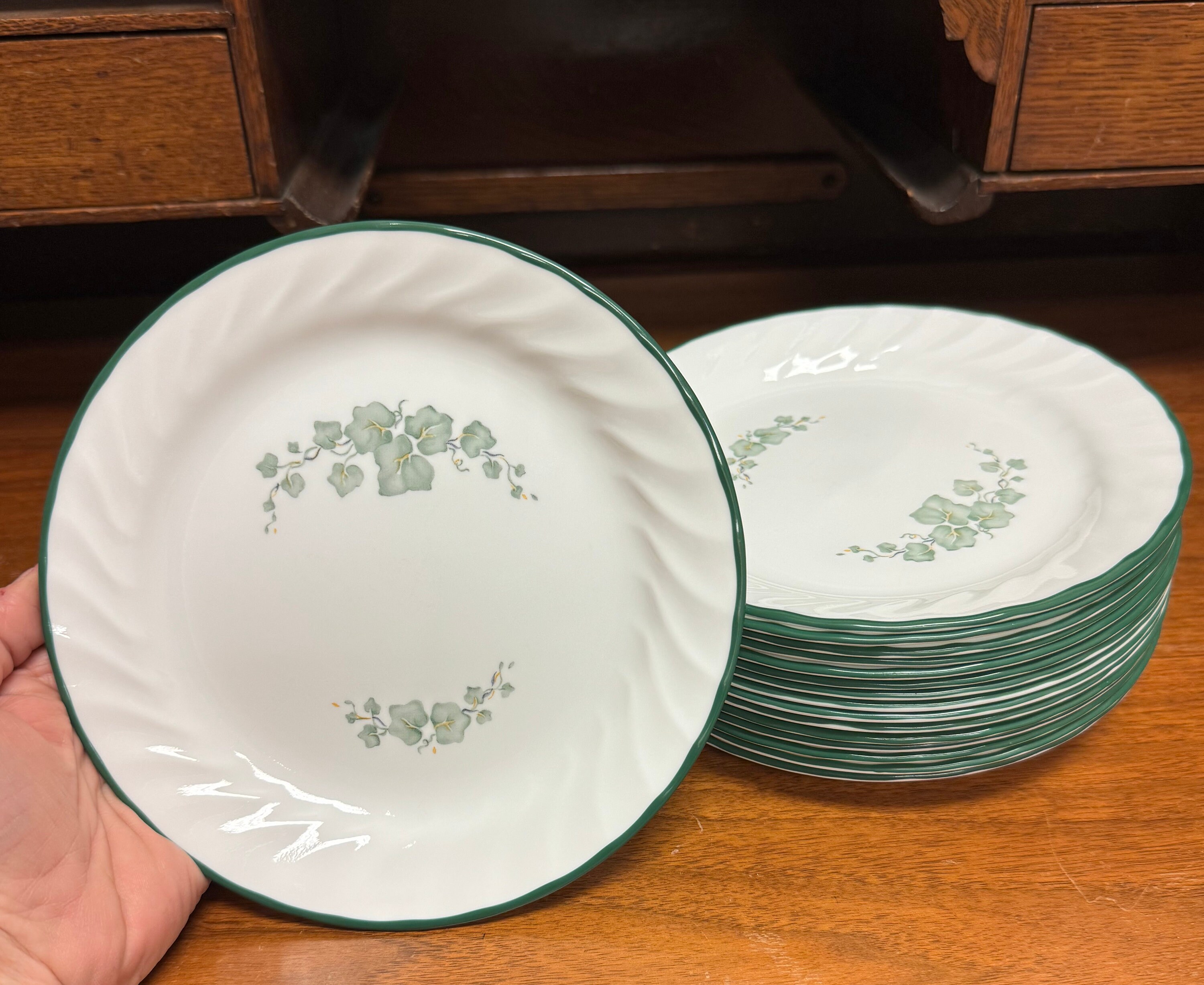 ONE Vintage Corelle Corning Ware callaway Ivy 1 Small/lunch Plate From