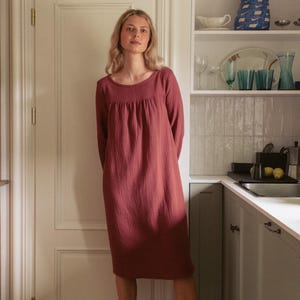 Ladies Muslin Gauze Dress - Etsy